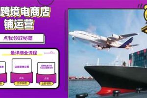 （13951期）2025TK跨境电商选品趋势0到1店铺搭建最全实操讲解，轻松在家把货卖出国