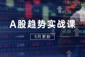 （14808期）A股趋势实战课：主力动向+政策红利，2025全年策略5月更新