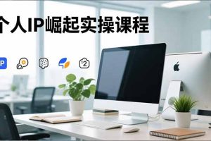 （16616期）个人IP崛起实操课程，IP思维塑造+赛道精准调研+账号高变现搭建+内容创作