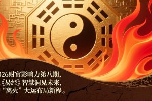 （17418期）2026财富影响力第八期，以《易经》智慧洞见未来，借“离火”大运布局新程