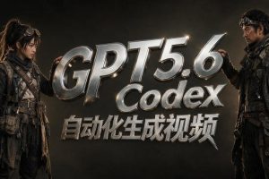 （19393期）GPT5.6+Codex自动化视频生成：提示词设计×角色设定×封面海报×工作流思路，高效产出AI视频