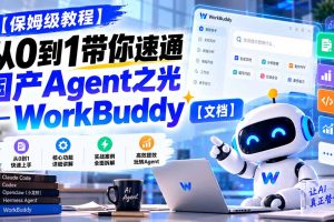 (20921期)【保姆级教程】从0到1带你速通国产Agent之光—WorkBuddy【文档】