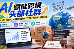 (21124期)AI赋能跨境头部社群-更新1023:一个人顶一支团队,AI选品+自动化工作流+知识库,实战经验